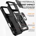 Miniatyrbild 5 av 6: iPhone 16 Pro Max Skal CamShield Ring Hybrid Svart