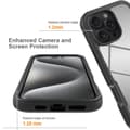 Miniatyrbild 3 av 6: iPhone 16 Pro Max Skal Hybrid Defence Svart