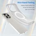 Miniatyrbild 4 av 6: iPhone 16 Pro Skal MagSafe Slim Matt Vit