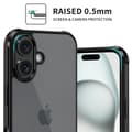 Miniatyrbild 5 av 6: LEEU DESIGN iPhone 16 Plus Skal Airbag Hybrid Svart