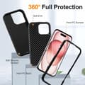 Miniatyrbild 4 av 6: iPhone 16 Pro Skal Xtreme Shockproof Hybrid Svart