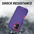 Miniatyrbild 5 av 6: iPhone 16 Skal Extreme Shockproof Hybrid Lila