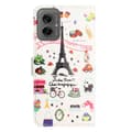 Miniatyrbild 5 av 5: Motorola Moto G55 5G Fodral Med Tryck Eiffeltornet