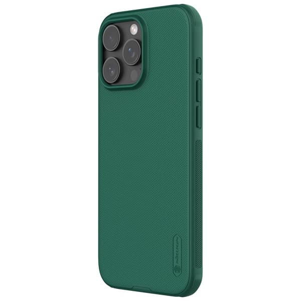 NILLKIN iPhone 16 Pro Skal Frosted Shield Pro Grön