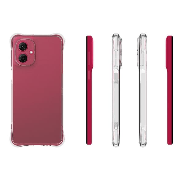 Motorola Moto G55 5G Skal TPU Shockproof Transparent