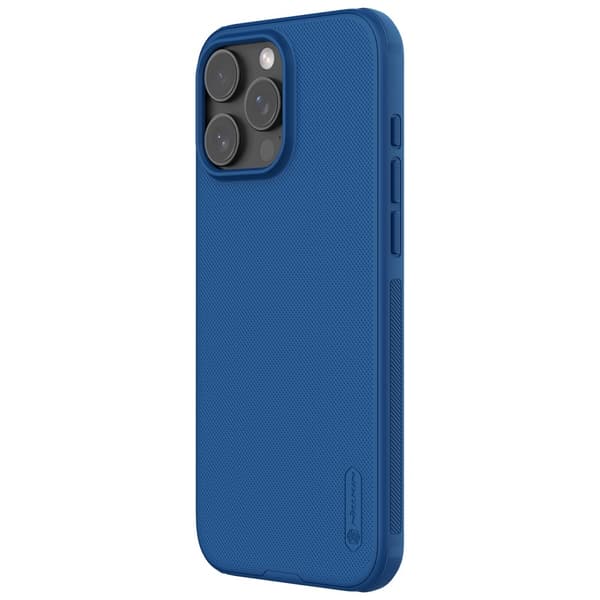 NILLKIN iPhone 16 Pro Skal Frosted Shield Pro Blå