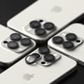 Miniatyrbild 6 av 6: Ringke iPhone 16 Pro / 16 Pro Max 2-PACK Linsskydd Svart