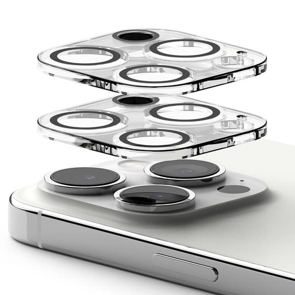 Ringke iPhone 15 Pro 2-PACK Linsskydd Härdat Glas Transparent