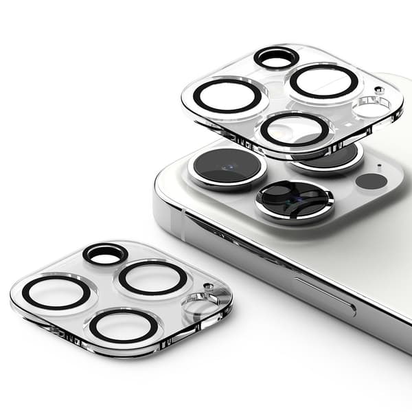 Ringke iPhone 15 Pro 2-PACK Linsskydd Härdat Glas Transparent