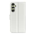 Miniatyrbild 6 av 6: Samsung Galaxy A16 Fodral Litchi Läder Vit