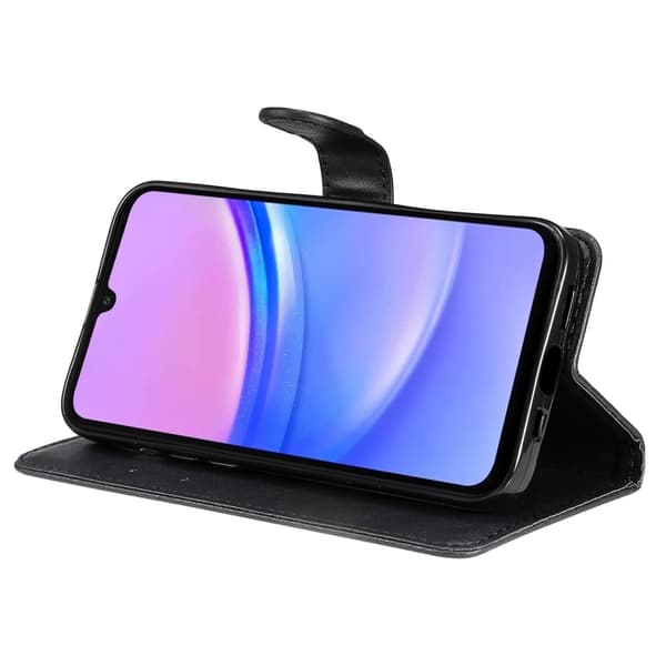 Samsung Galaxy A16 Fodral Läder Svart