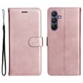 Miniatyrbild 1 av 6: Samsung Galaxy A16 Fodral Läder Roséguld