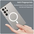 Miniatyrbild 5 av 6: Samsung Galaxy S23 Ultra Skal MagSafe Slim Matt Vit