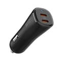 Miniatyrbild 1 av 4: Spigen 50W Billaddare 2x USB-C ArcStation Svart