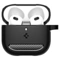 Miniatyrbild 3 av 6: Spigen AirPods 4 Skal Rugged Armor Matt Svart