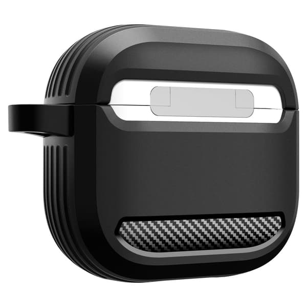 Spigen AirPods 4 Skal Rugged Armor Matt Svart