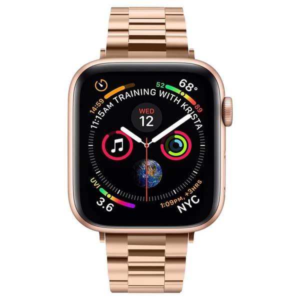 Spigen Apple Watch 38/40/41/42 mm Armband Modern Fit Roséguld