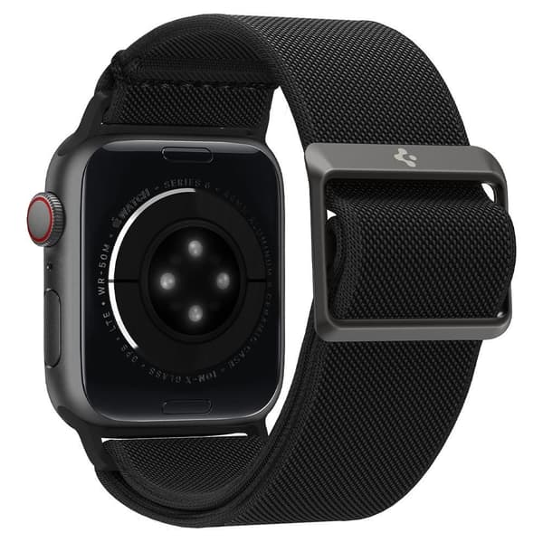 Spigen Apple Watch 42/44/45/46/49 mm Armband Fit Lite Svart