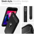 Miniatyrbild 5 av 6: Spigen iPhone SE 2020/2022 Skal Rugged Armor Svart
