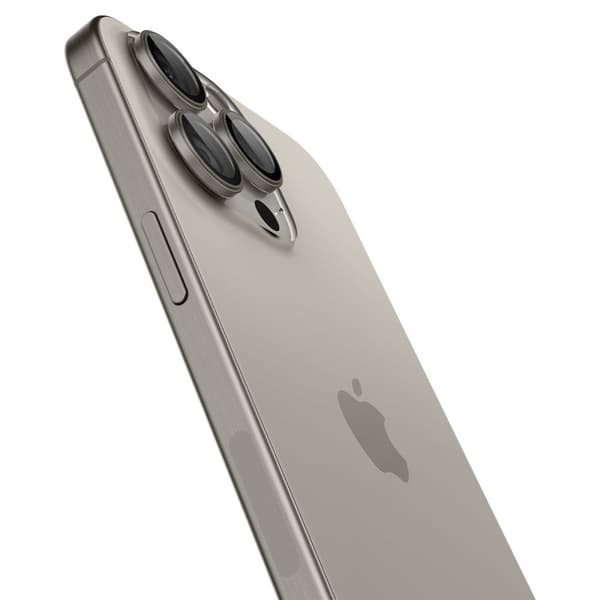Spigen iPhone 16/15/14 Pro/Pro Max 2-PACK Linsskydd GLAS.tR "Ez Fit"