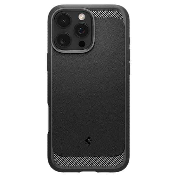 Spigen iPhone 16 Pro Max Skal MagSafe Mag Rugged Armor Matt Svart