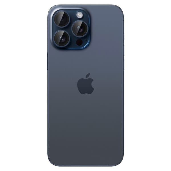 Spigen iPhone 15 Pro/Pro Max/14 Pro/Pro Max 2-PACK Optik.tR "Ez Fit"