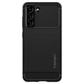Miniatyrbild 2 av 6: Spigen Samsung Galaxy S21 FE Skal Rugged Armor Svart