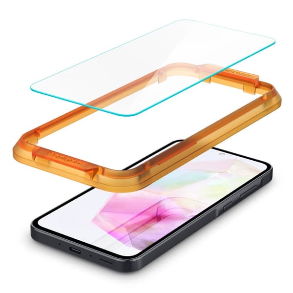 Spigen Samsung Galaxy A35 5G 2-PACK Skärmskydd ALM GLAS.tR