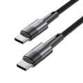 Miniatyrbild 2 av 5: Tech-Protect 1 m 60W/3A PD USB-C - USB-C Kabel UltraBoost Grå