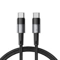 Miniatyrbild 1 av 5: Tech-Protect 1 m 60W/3A PD USB-C - USB-C Kabel UltraBoost Grå