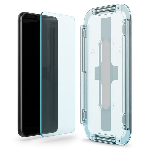 Spigen Samsung Galaxy S22 2-PACK Skärmskydd GLAS.tR "Ez Fit"