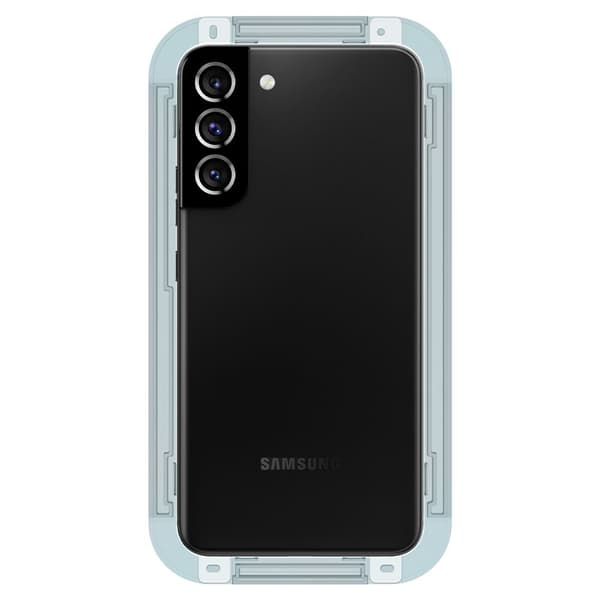 Spigen Samsung Galaxy S22 2-PACK Skärmskydd GLAS.tR "Ez Fit"