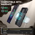 Miniatyrbild 5 av 6: Supcase iPhone 16 Pro Skal MagSafe Unicorn Beetle XT Tigrey