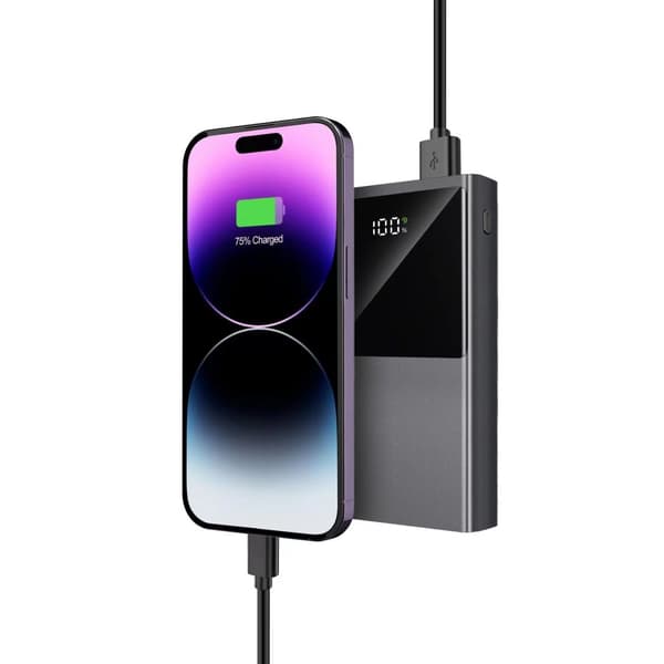 Tech-Protect 20000mAh 22.5W Powerbank Grå