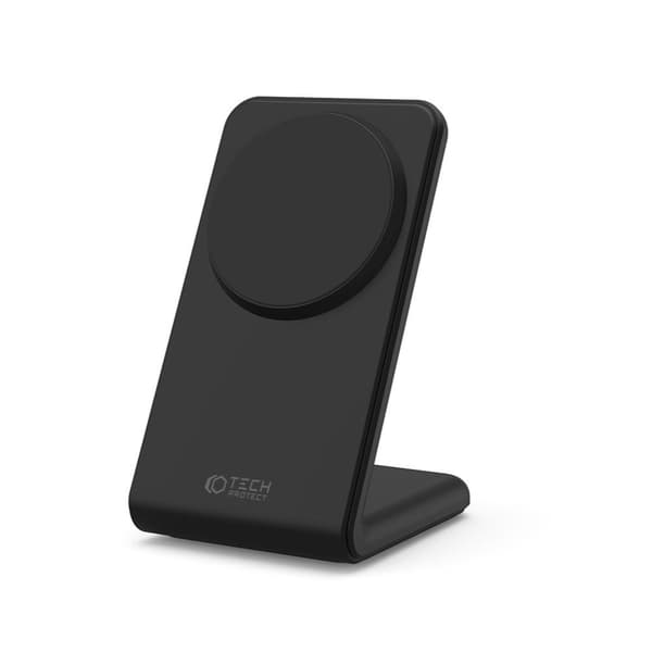 Tech-Protect 15 Qi Trådlös Magnetisk MagSafe Laddare Svart