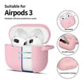 Miniatyrbild 2 av 6: Tech-Protect AirPods 3 Skal Silikon Hook Dusty Pink