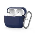 Miniatyrbild 3 av 11: Tech-Protect AirPods Pro 1/2 Skal Silikon Hook Navy Blue