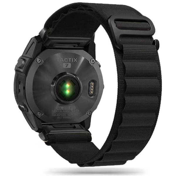 Tech-Protect Garmin Fenix 26 mm Armband Nylon Pro Svart