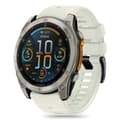 Miniatyrbild 1 av 5: Tech-Protect Garmin Fenix 51 mm Armband Silicone Line Titanium