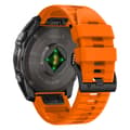 Miniatyrbild 2 av 5: Tech-Protect Garmin Fenix 51 mm Armband Silicone Line Orange
