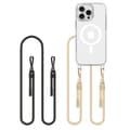 Miniatyrbild 1 av 6: Tech-Protect iPhone 16 Pro Max Skal FlexAir Chain Svart/Taupe