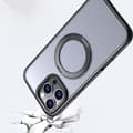 Miniatyrbild 2 av 6: Tech-Protect iPhone 16 Pro Max Skal MagSafe MagRing Matt Svart