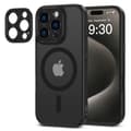 Miniatyrbild 3 av 5: Tech-Protect iPhone 16 Pro Max Skal MagSafe MagCam Matt Svart