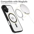 Miniatyrbild 5 av 5: Tech-Protect iPhone 16 Skal MagSafe MagFlex Shiny Black