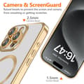 Miniatyrbild 3 av 5: Tech-Protect iPhone 16 Pro Skal MagSafe MagFlex Shiny Gold