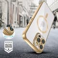 Miniatyrbild 4 av 5: Tech-Protect iPhone 16 Pro Skal MagSafe MagFlex Shiny Gold