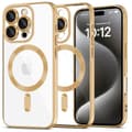 Miniatyrbild 1 av 5: Tech-Protect iPhone 16 Pro Skal MagSafe MagFlex Shiny Gold