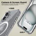 Miniatyrbild 3 av 5: Tech-Protect iPhone 16 Skal MagSafe FlexAir Hybrid Glitter