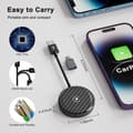 Miniatyrbild 6 av 6: Trådlös CarPlay Adapter För Trådbundna CarPlay Bilar Svart