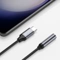 Miniatyrbild 3 av 4: Tech-Protect USB-C - 3.5 mm AUX Hona Adapter UltraBoost Svart